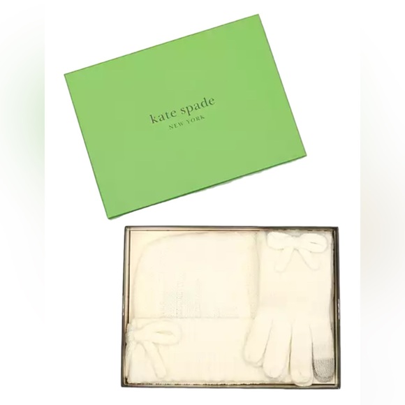 kate spade | Accessories | Kate Spade Nwt Metallic Bow  display picture 1